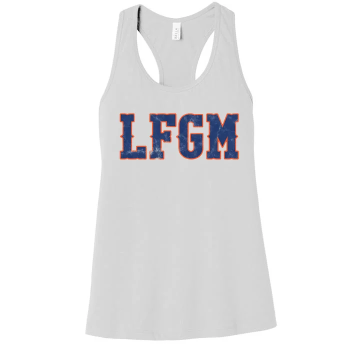 LFGM Baseball Lovers Women's Racerback Tank