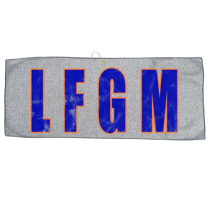 LFGM Baseball Large Microfiber Waffle Golf Towel