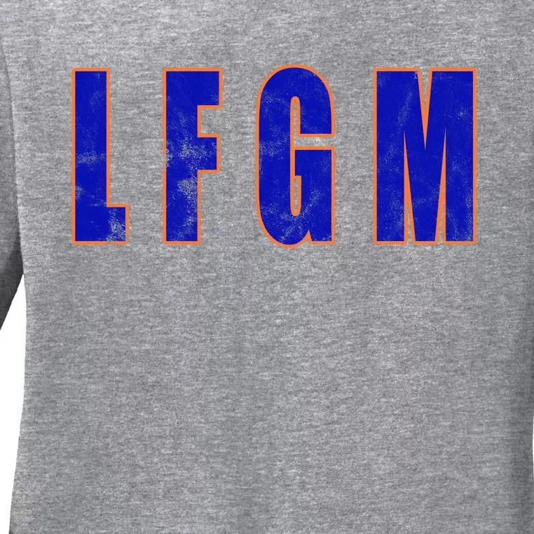 LFGM Baseball Ladies Long Sleeve Shirt