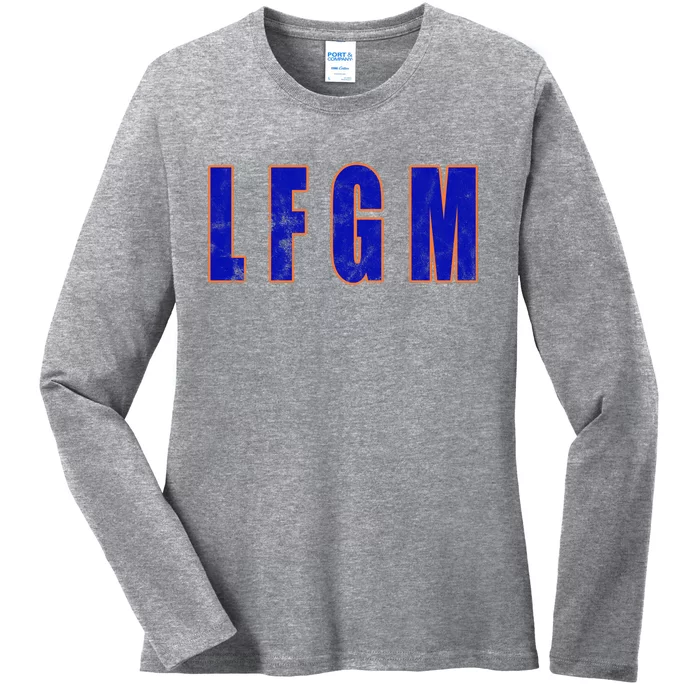 LFGM Baseball Ladies Long Sleeve Shirt