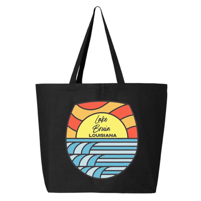 Lake Bruin Louisiana La Sunset Sunrise Souvenir 25L Jumbo Tote