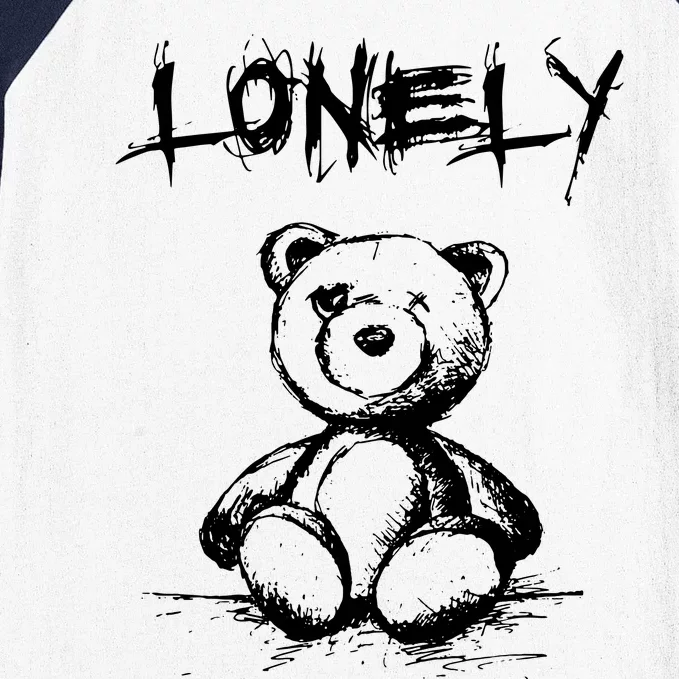 Lonely Bear Baseball Sleeve Shirt