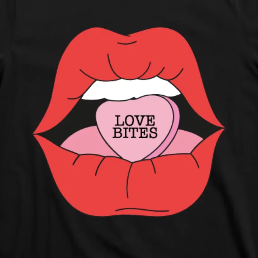 Love Bites Lip Graphic – Bold & Edgy Style Statement T-Shirt