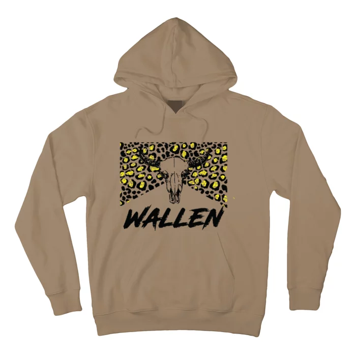 Leopard Bullhead MW, Country Western Hoodie