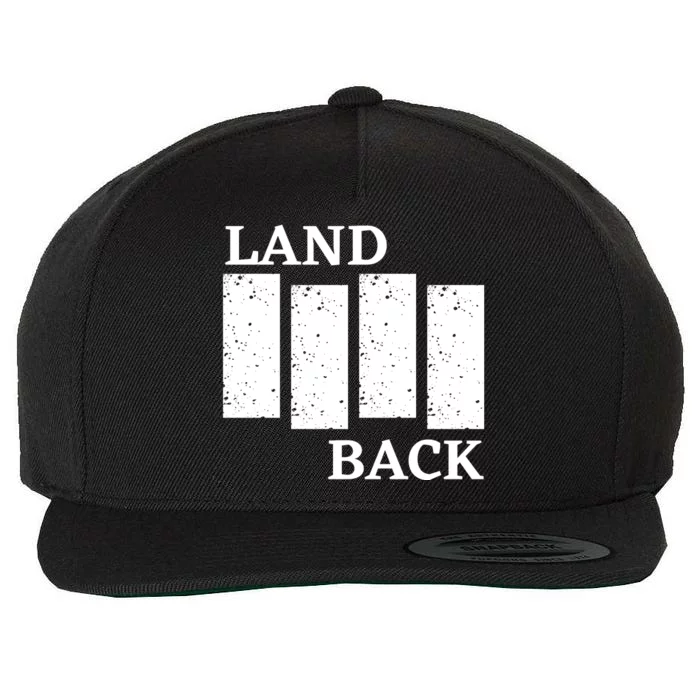 Land Back Movement, Native American LandBack Wool Snapback Cap