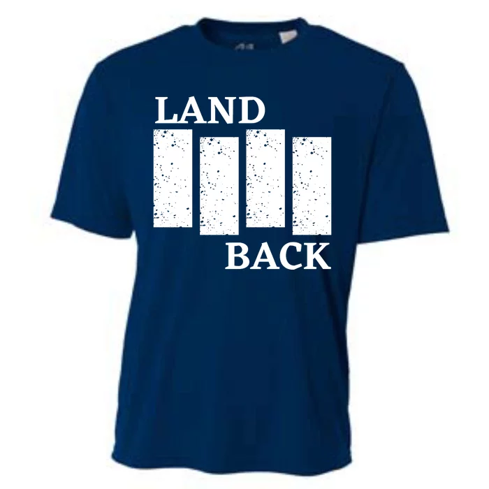 Land Back Movement, Native American LandBack Cooling Performance Crew T-Shirt