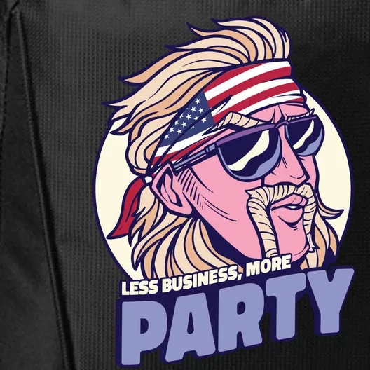 Less Business More Party 4th Of July USA City Backpack