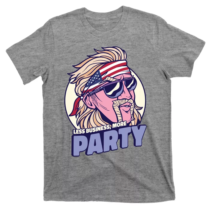 Less Business More Party 4th Of July USA T-Shirt