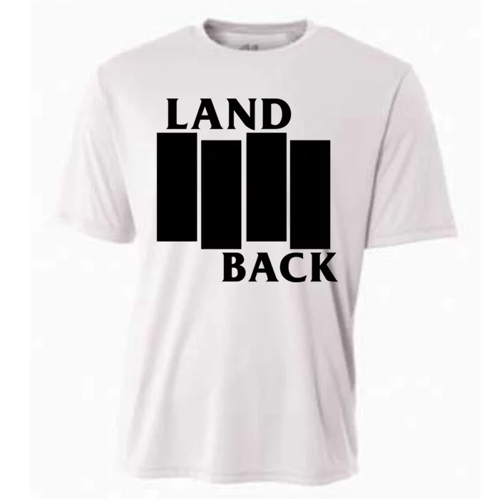 Land Back Movement, Native American LandBack Cooling Performance Crew T-Shirt