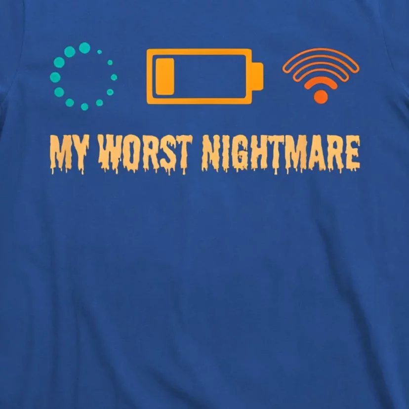 Low Battery No Wifi And Game Buffering My Worst Nightmare Gift T-Shirt