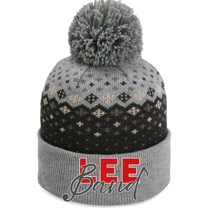 Lee Band New Logo The Baniff Cuffed Pom Beanie