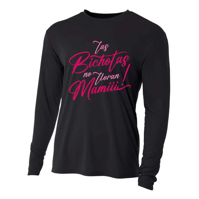 Las Bichotas No Lloran Mami Cooling Performance Long Sleeve Crew