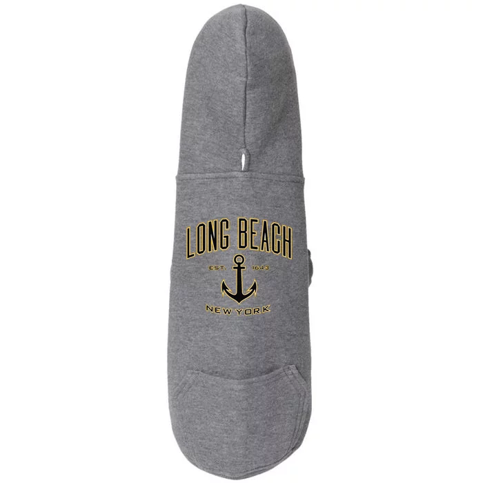 Long Beach New York Doggie 3-End Fleece Hoodie