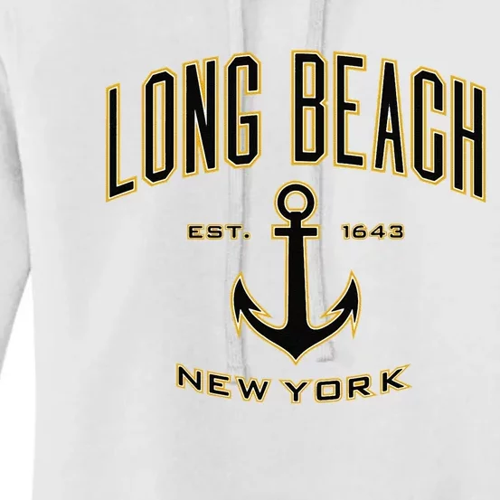 Long Beach New York Women's Pullover Hoodie