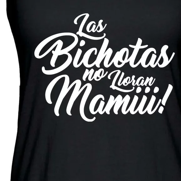 Las Bichotas No Lloran Mamiii Party Ladies Essential Flowy Tank