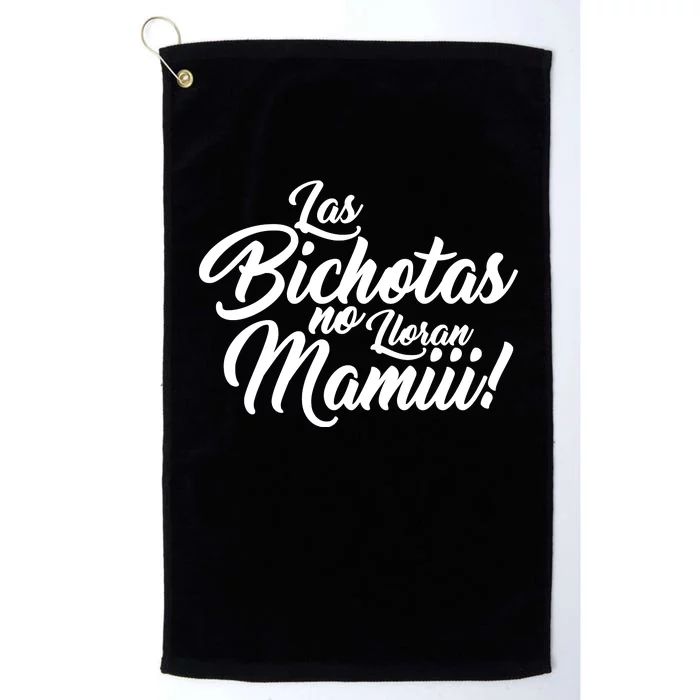 Las Bichotas No Lloran Mamiii Party Platinum Collection Golf Towel