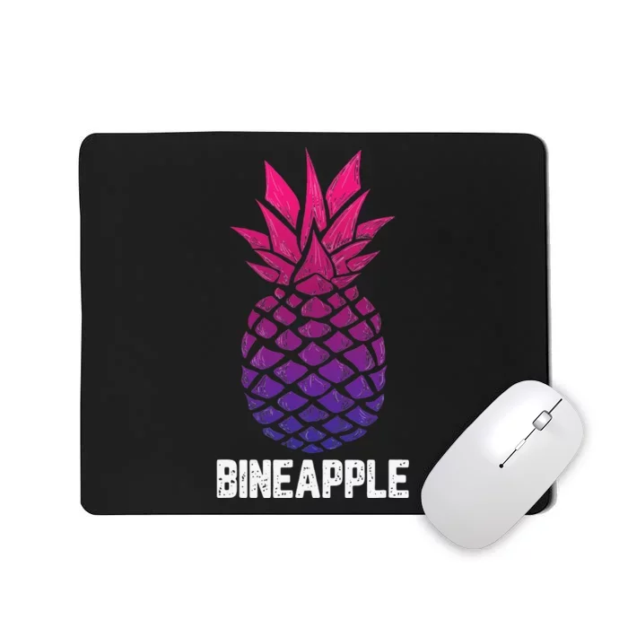 LGBTQ BiSexual Pineapple Tropical Summer Cool Pride Gifts Mousepad