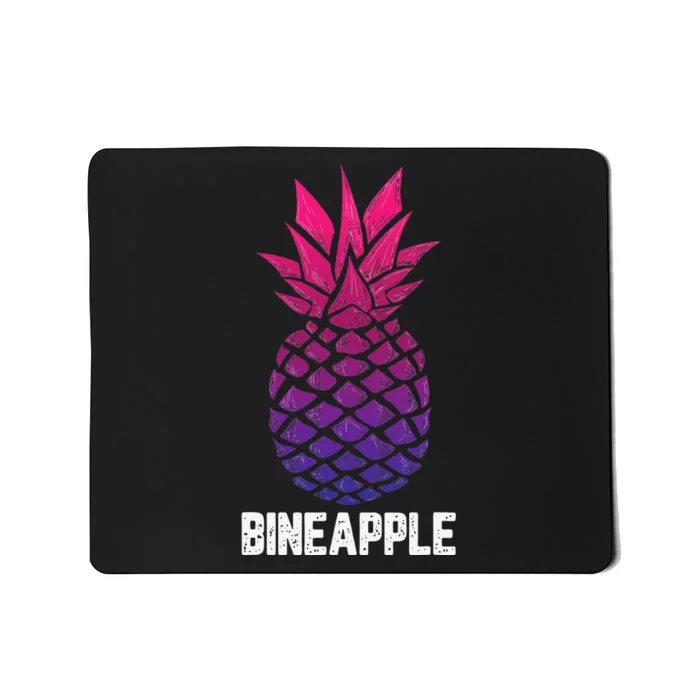 LGBTQ BiSexual Pineapple Tropical Summer Cool Pride Gifts Mousepad