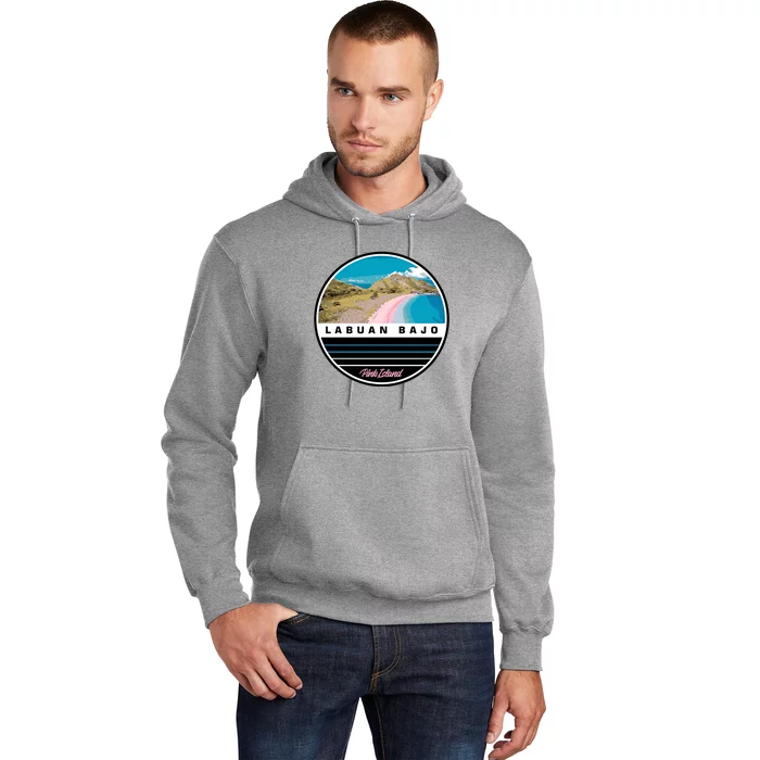 Labuan Bajo Pink Island Hoodie