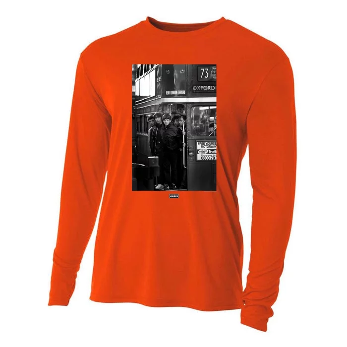 London Bus Photograph Cooling Performance Long Sleeve Crew