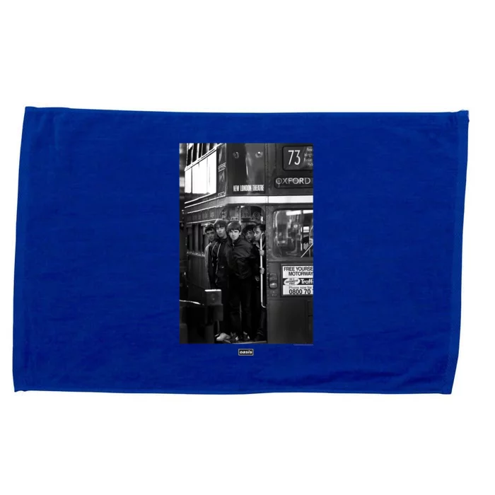 London Bus Photograph Microfiber Hand Towel