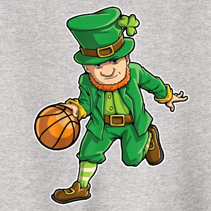 Leprechaun Basketball Player St Patrick's Day Toddler T-Shirt