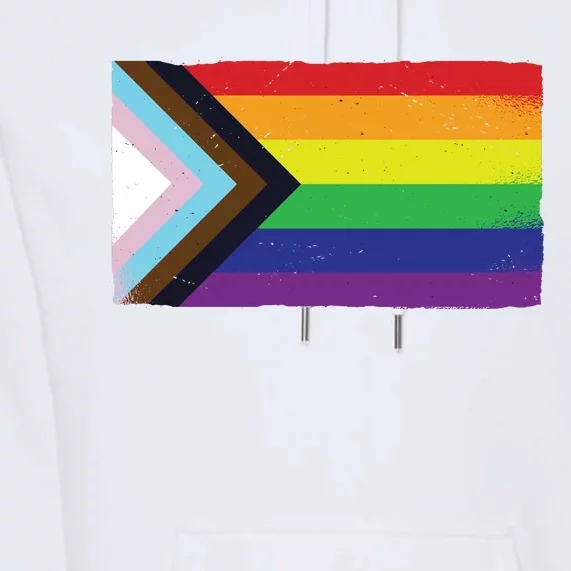 LGTBQ Black Pride Flag Premium Hoodie