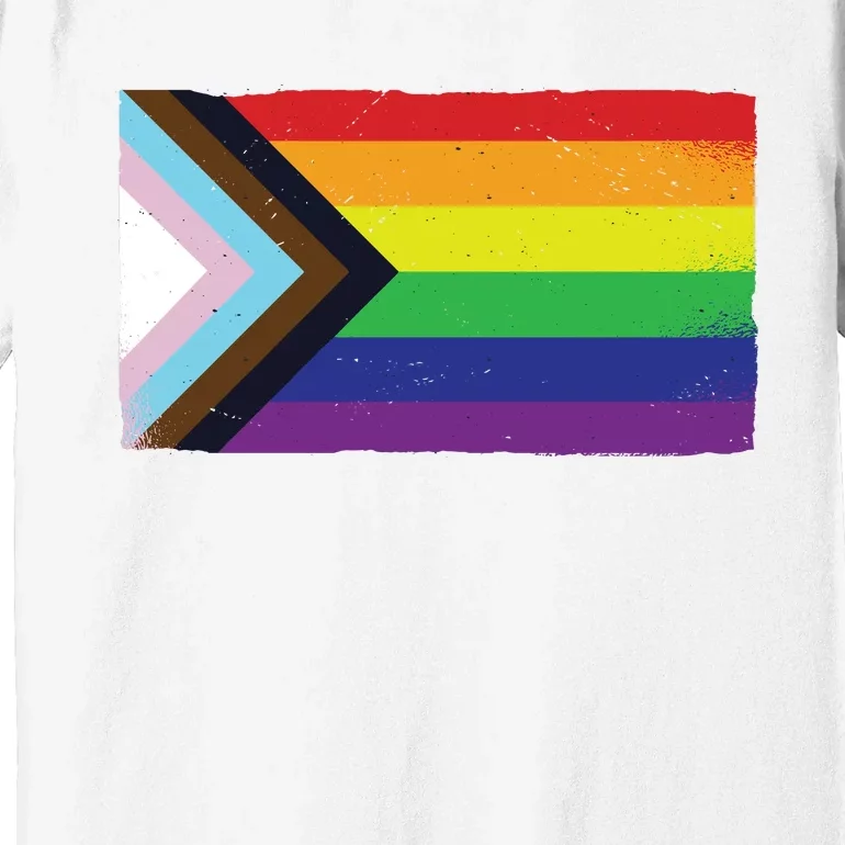 LGTBQ Black Pride Flag Premium T-Shirt