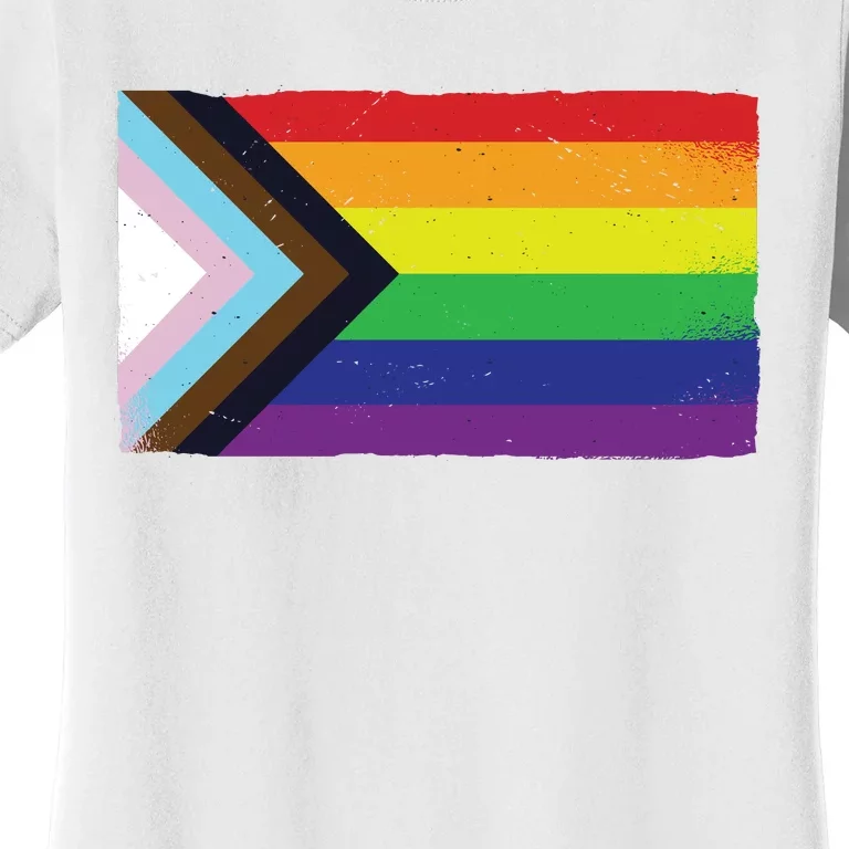 LGTBQ Black Pride Flag Women's T-Shirt