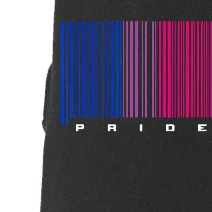 LGBTQ Bisexual Pride Doggie 3-End Fleece Hoodie