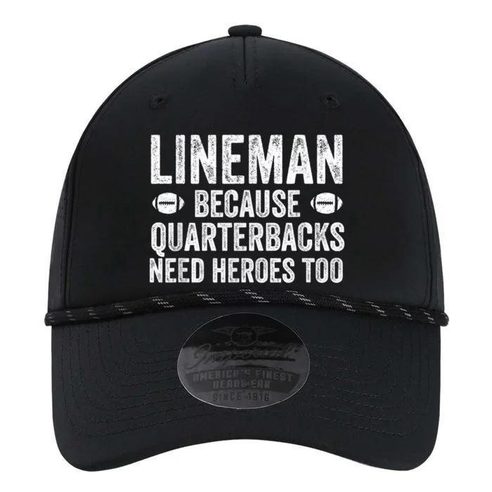 Lineman Because Quarterbacks Need Heroes Football Linemen Performance The Dyno Cap