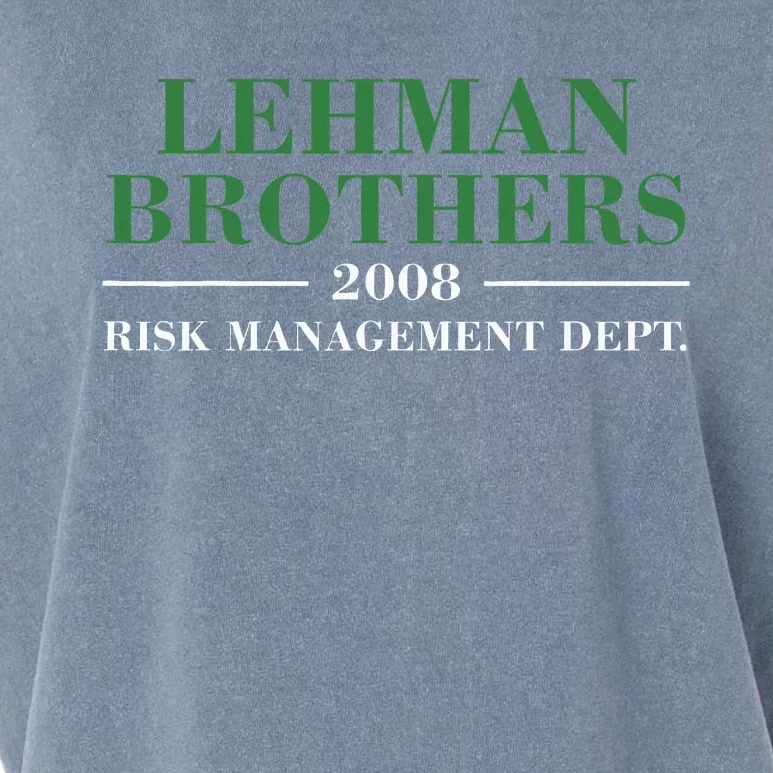 Lehman Brothers Risk Managet Dept Garment-Dyed Women's Muscle Tee