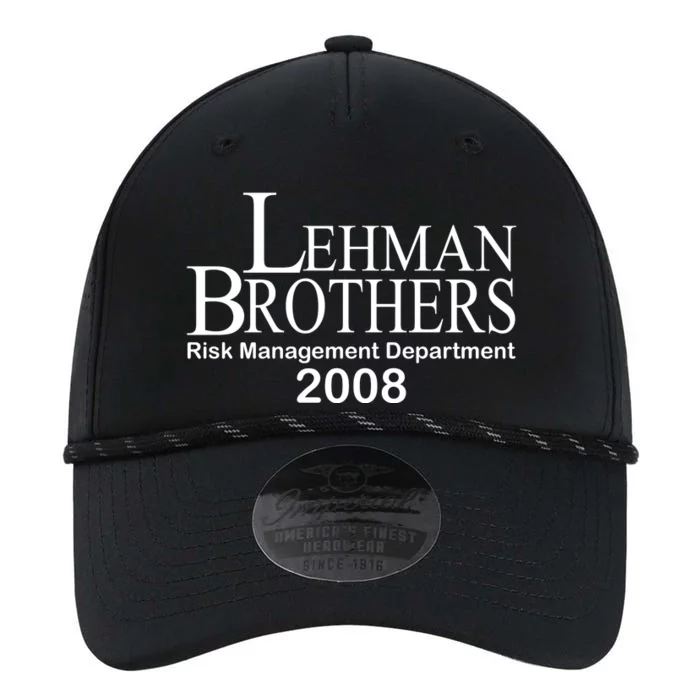 Lehman Brothers Risk Management Department 2008 Performance The Dyno Cap