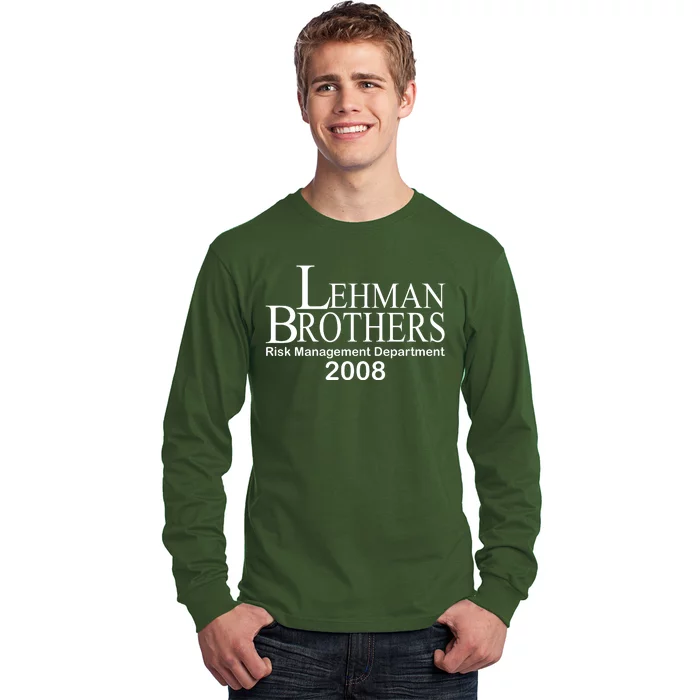 Lehman Brothers Risk Management Department 2008 Long Sleeve Shirt