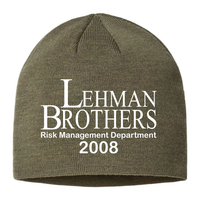 Lehman Brothers Risk Management Department 2008 8 1/2in Sustainable Knit Beanie