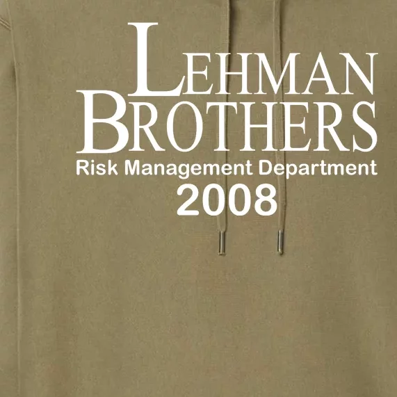 Lehman Brothers Risk Management Department 2008 Premium Hoodie