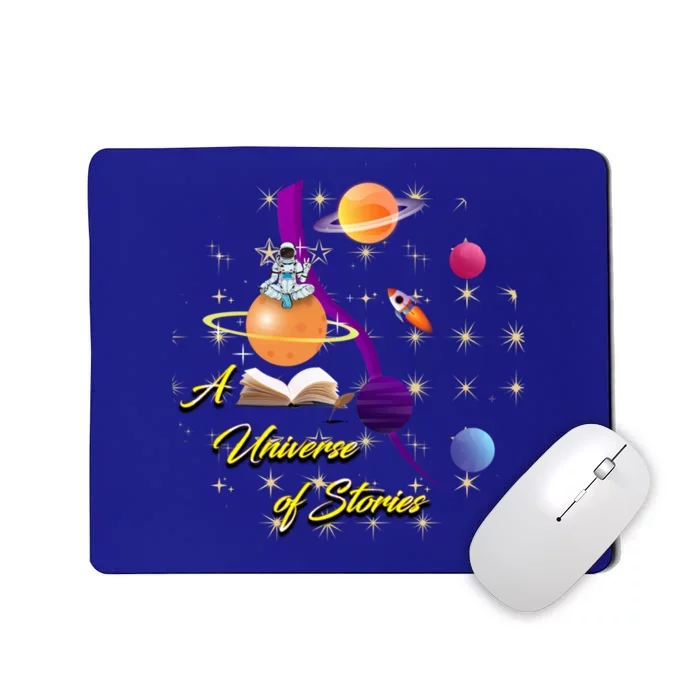 Librarian Book Reading Cool Funny Gift For Librarians Book Nerd Gift Mousepad