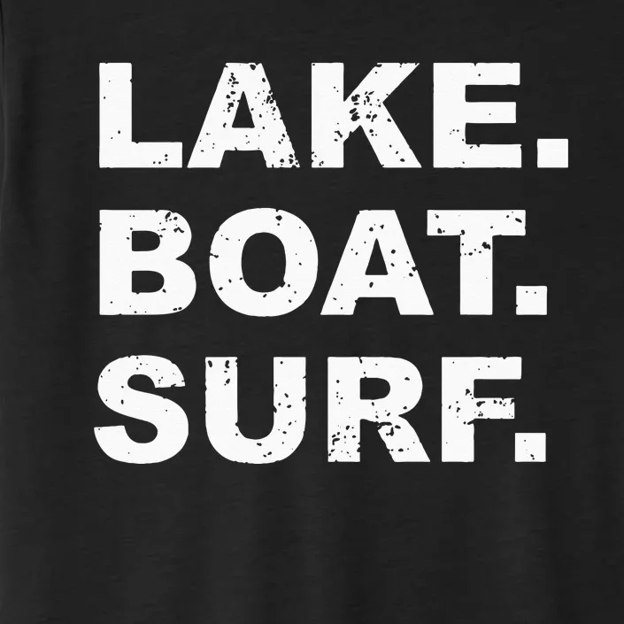 LAKE BOAT SURF Hoodie Swea Wakesurf Wake Board Surfing ChromaSoft Performance T-Shirt