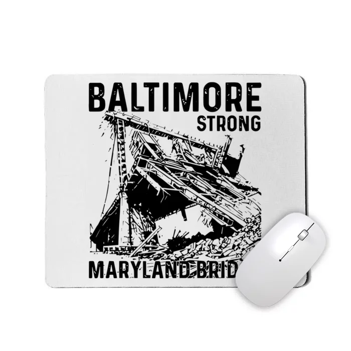 Limited Baltimore Strong Maryland Bridge Vintage Mousepad