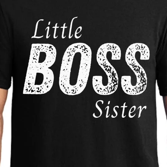 Little Boss Sister Baby Children Pajama Set