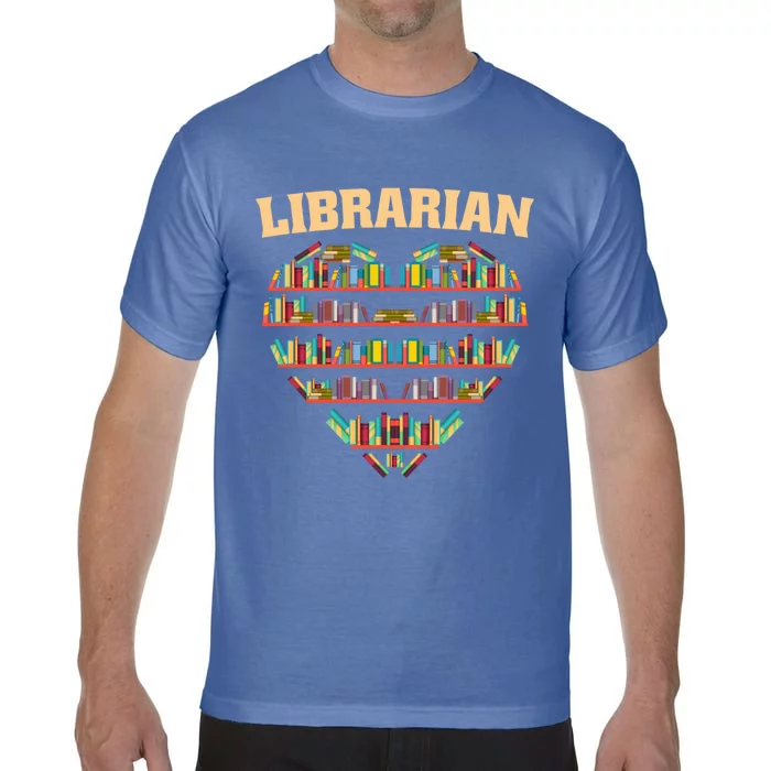 Librarian Books School Librarian Gift Comfort Colors T-Shirt