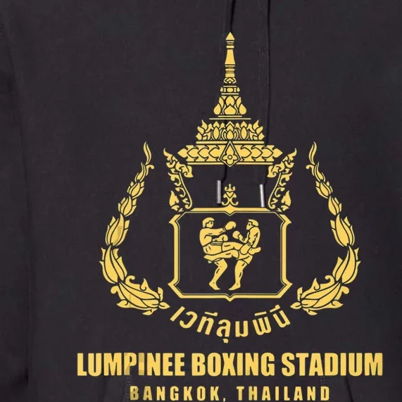 Lumpinee Boxing Stadium Bangkok Thailand Muay Thai Boxing Premium Hoodie