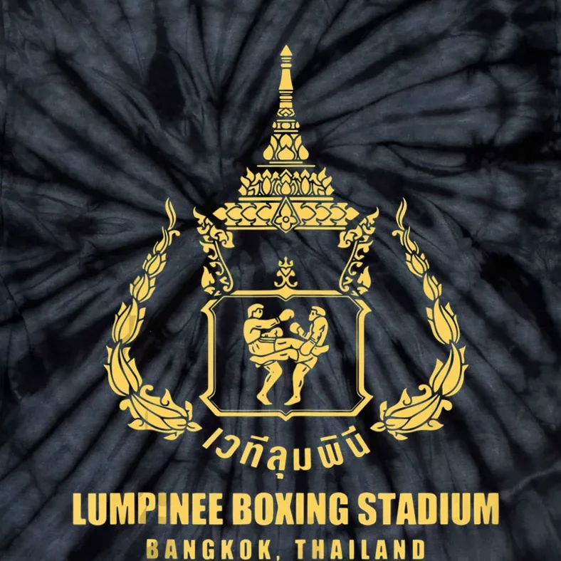 Lumpinee Boxing Stadium Bangkok Thailand Muay Thai Boxing Tie-Dye T-Shirt