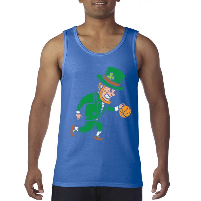 Leprechaun Basketball St Patricks Day Sport Gift Meaningful Gift Tank Top