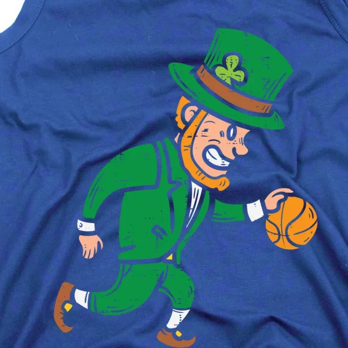 Leprechaun Basketball St Patricks Day Sport Gift Meaningful Gift Tank Top