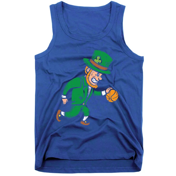 Leprechaun Basketball St Patricks Day Sport Gift Meaningful Gift Tank Top