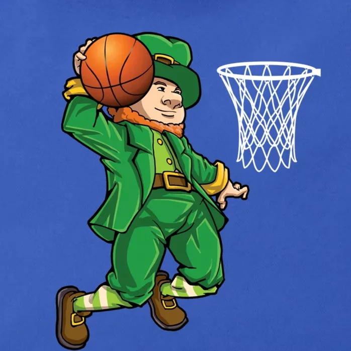 Leprechaun Basketball St Patricks Day Sports Gift Zip Tote Bag