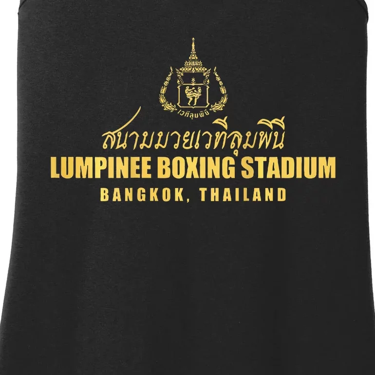 Lumpinee Boxing Stadium Bangkok Thailand Muay Thai Boxing Ladies Essential Tank