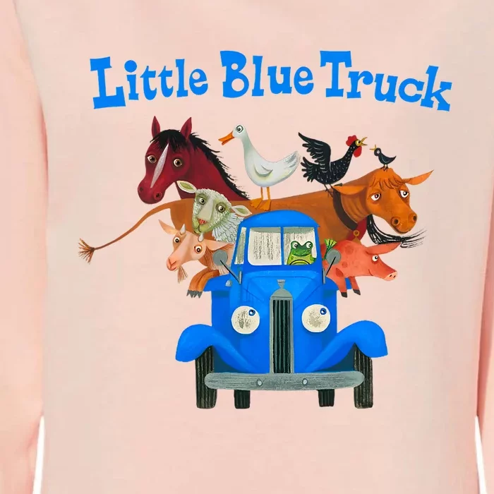 Little Blue Truck Womens California Wash Sweatshirt