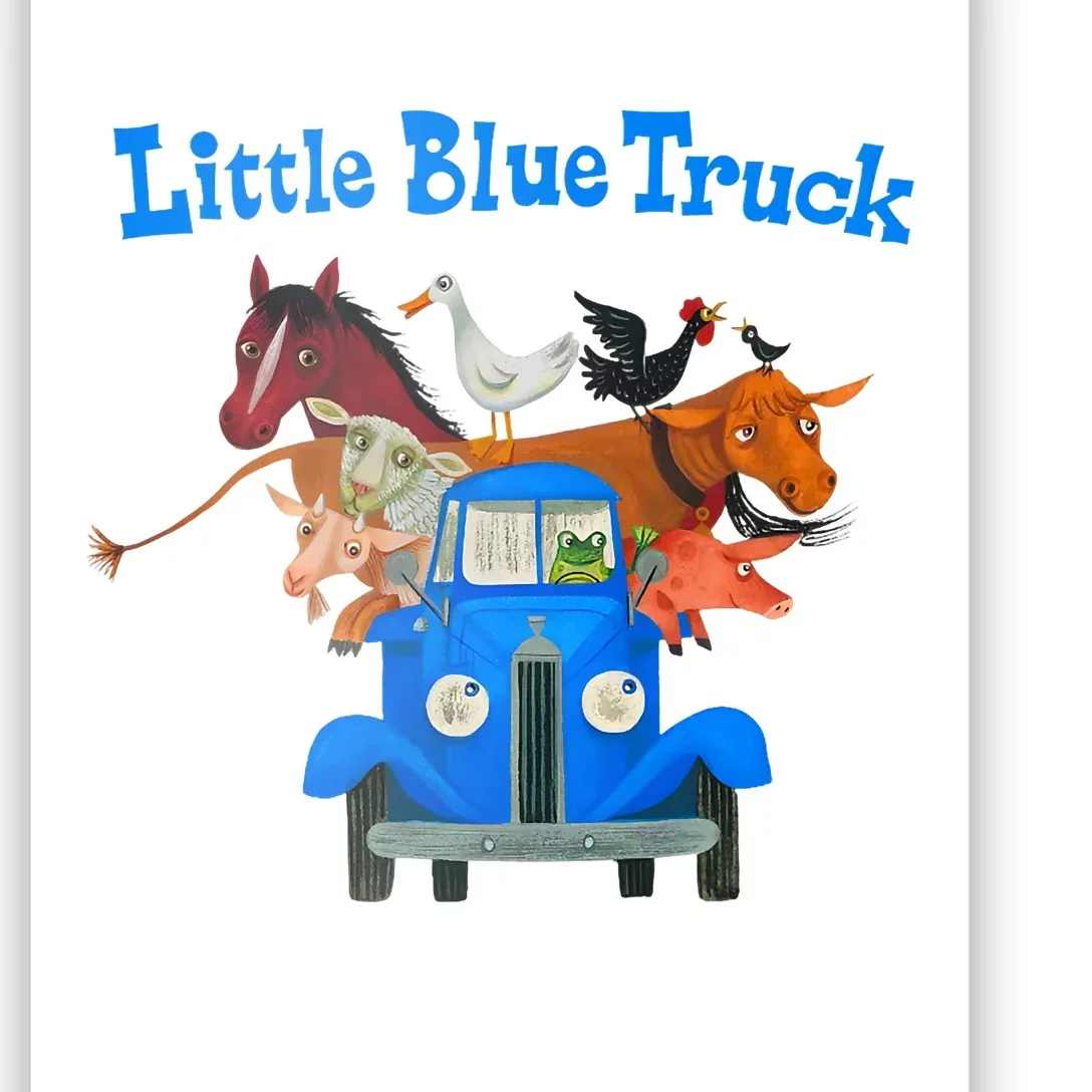 Little Blue Truck Poster